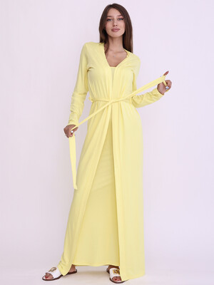 Купить Довгий сарафан з віскози на тонких бретельках LINGERIE 170786-1 в Украина в Lingerie.ua - Одяг для дому та відпочинку, Фото 6