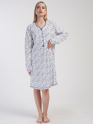 Купить Хлопковая туника большого размера с длинным рукавом VIENETTA 4050413813 в Украина