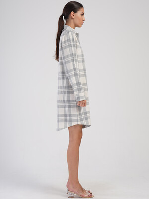 Купить Хлопковый халат на пуговицах с длинным рукавом VIENETTA PLUS 4051130000 в Украина в Lingerie.ua - Одяг для дому та відпочинку, Фото 3