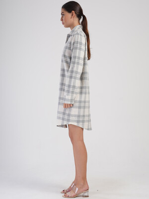 Купить Хлопковый халат на пуговицах с длинным рукавом VIENETTA PLUS 4051130000 в Украина в Lingerie.ua - Одяг для дому та відпочинку, Фото 6