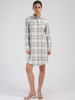 Купить Хлопковый халат на пуговицах с длинным рукавом VIENETTA PLUS 4051130000 в Украина в Lingerie.ua - Одяг для дому та відпочинку, Фото 7