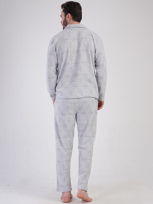 Купить Тепла класична піжама чоловіча з довгим рукавом VIENETTA MAN 5010060000 в Украина в Lingerie.ua - Одяг для дому та відпочинку, Фото 7