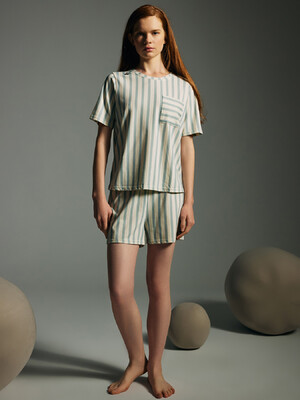 Купить Бавовняний домашній комплект з шортами HAYS 62196 в Украина