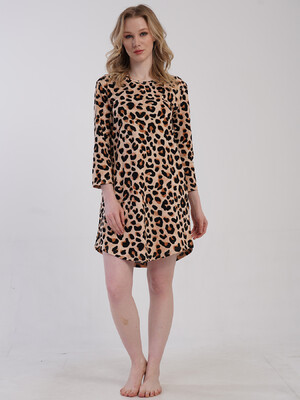 Купить Бавовняна туніка великого розміру VIENETTA 5032964962 в Украина в Lingerie.ua - Одяг для дому та відпочинку, Фото 2