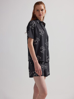 Купить Хлопковая классическая пижама с коротким рукавом HAYS 62329 в Украина в Lingerie.ua - Одяг для дому та відпочинку, Фото 5