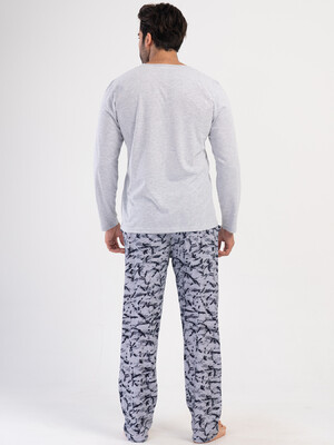 Купить Трикотажний домашній комплект з брюками VIENETTA MAN 4032450173 в Украина в Lingerie.ua - Одяг для дому та відпочинку, Фото 2