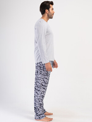 Купить Трикотажний домашній комплект з брюками VIENETTA MAN 4032450173 в Украина в Lingerie.ua - Одяг для дому та відпочинку, Фото 4