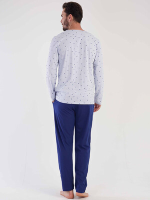 Купить Бавовняний домашній комплект з довгим рукавом VIENETTA MAN 3050834205 в Украина в Lingerie.ua - Одяг для дому та відпочинку, Фото 5