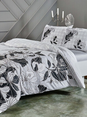 Постільний комплект двоспальний TAC Saten Sharon