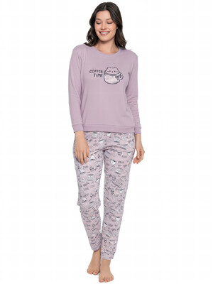 Купить Домашний комплект с длинным рукавом GUAVA 4449 в Украина
