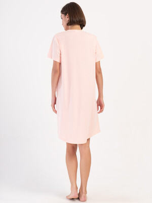 Купить Хлопковая домашняя туника с коротким рукавом VIENETTA 4053580000 в Украина в Lingerie.ua - Одяг для дому та відпочинку, Фото 4