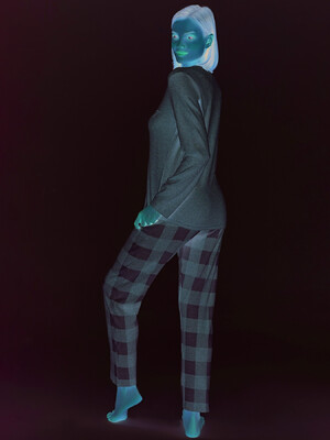 Купить Домашній комплект з довгим рукавом SEVIM 16996 в Украина в Lingerie.ua - Одяг для дому та відпочинку, Фото 3