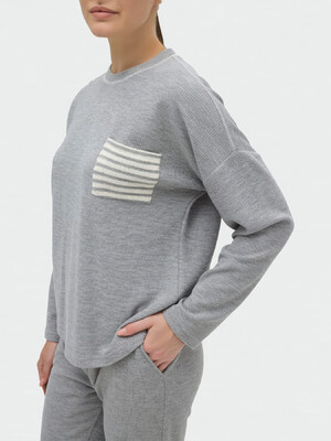 Купить Домашній костюм з довгим рукавом SEVIM 21225 в Украина в Lingerie.ua - Одяг для дому та відпочинку, Фото 2