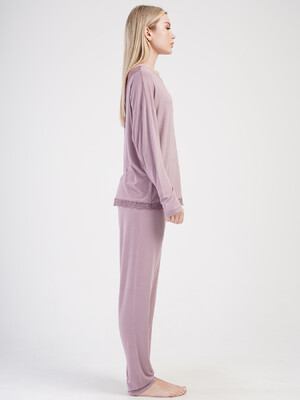Купить Домашний комплект из вискозы с длинным рукавом VIENETTA 4040027997 в Украина в Lingerie.ua - Одяг для дому та відпочинку, Фото 2