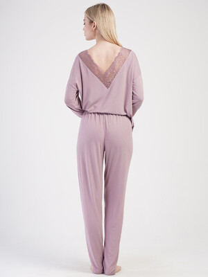 Купить Домашний комплект из вискозы с длинным рукавом VIENETTA 4040027997 в Украина в Lingerie.ua - Одяг для дому та відпочинку, Фото 5