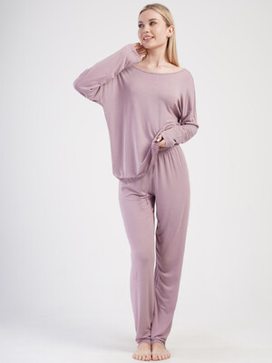 Купить Домашний комплект из вискозы с длинным рукавом VIENETTA 4040027997 в Украина в Lingerie.ua - Одяг для дому та відпочинку, Фото 7