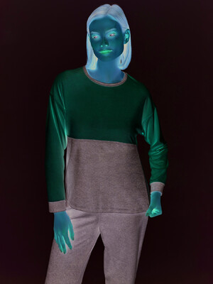 Купить Велюровый костюм с длинным рукавом SEVIM 16987 в Украина в Lingerie.ua - Одяг для дому та відпочинку, Фото 3