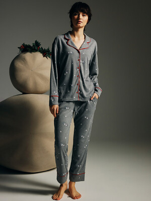 Купить Бавовняна класична піжама з брюками HAYS 62165 в Украина в Lingerie.ua - Одяг для дому та відпочинку, Фото 4