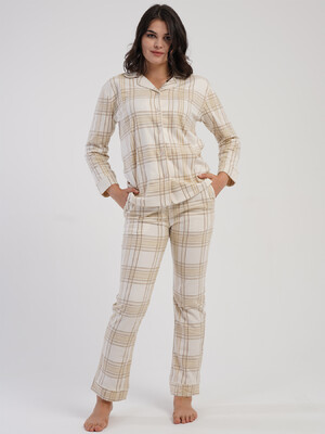 Купить Флісовий теплий домашній комплект з брюками VIENETTA 1618471127 в Украина