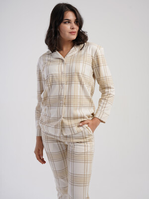 Купить Флісовий теплий домашній комплект з брюками VIENETTA 1618471127 в Украина в Lingerie.ua - Одяг для дому та відпочинку, Фото 6