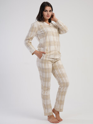 Купить Флісовий теплий домашній комплект з брюками VIENETTA 1618471127 в Украина в Lingerie.ua - Одяг для дому та відпочинку, Фото 8