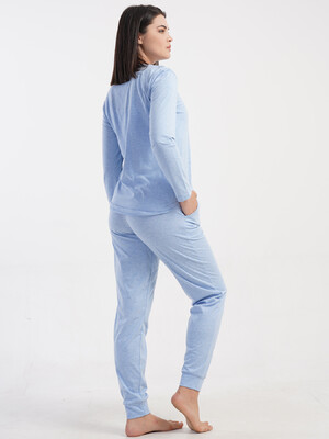 Купить Домашний комплект женский с длинным рукавом VIENETTA 5030860000  в Украина в Lingerie.ua - Одяг для дому та відпочинку, Фото 4