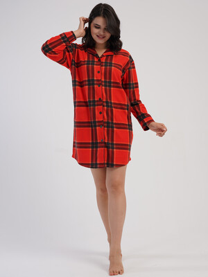 Купить Теплий флісовий халат жіночий на ґудзиках VIENETTA 1618411120 в Украина