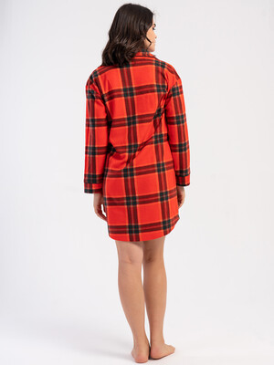 Купить Теплий флісовий халат жіночий на ґудзиках VIENETTA 1618411120 в Украина в Lingerie.ua - Одяг для дому та відпочинку, Фото 9