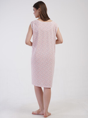 Купить Бавовняна нічна сорочка без рукавів VIENETTA 1617765576 в Украина в Lingerie.ua - Одяг для дому та відпочинку, Фото 3