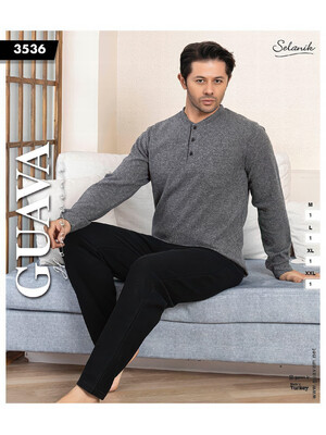 Купить Домашній чоловічий комплект з довгим рукавом GUAVA 3536 в Украина в Lingerie.ua - Одяг для дому та відпочинку, Фото 2