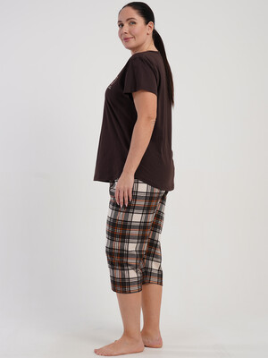 Купить Комплект жіночий з футболки та капрі VIENETTA 5100062091 в Украина в Lingerie.ua - Одяг для дому та відпочинку, Фото 2