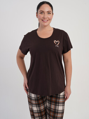 Купить Комплект жіночий з футболки та капрі VIENETTA 5100062091 в Украина в Lingerie.ua - Одяг для дому та відпочинку, Фото 3