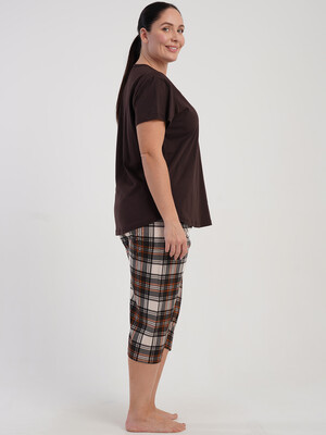 Купить Комплект жіночий з футболки та капрі VIENETTA 5100062091 в Украина в Lingerie.ua - Одяг для дому та відпочинку, Фото 5