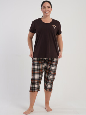 Купить Комплект жіночий з футболки та капрі VIENETTA 5100062091 в Украина в Lingerie.ua - Одяг для дому та відпочинку, Фото 7