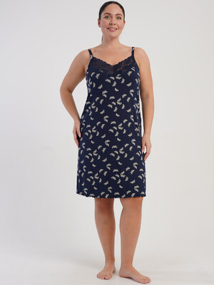 Ночная сорочка из вискозы большого размера VIENETTA 5080400043