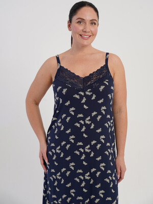 Купить Ночная сорочка из вискозы большого размера VIENETTA 5080400043 в Украина в Lingerie.ua - Одяг для дому та відпочинку, Фото 2