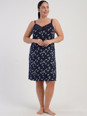 Купить Ночная сорочка из вискозы большого размера VIENETTA 5080400043 в Украина в Lingerie.ua - Одяг для дому та відпочинку, Фото 6