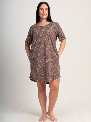 Купить Бавовняна домашня туніка великого розміру VIENETTA 5100370866 в Украина