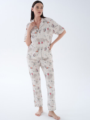 Купить Классическая пижама с коротким рукавом HAYS 70185 в Украина в Lingerie.ua - Одяг для дому та відпочинку, Фото 5