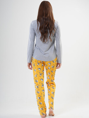 Купить Хлопковый домашний комплект с длинным рукавом VIENETTA 2041700710 в Украина в Lingerie.ua - Одяг для дому та відпочинку, Фото 6