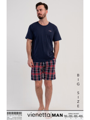 Хлопковый комплект с шортами VIENETTA MAN 5121177308