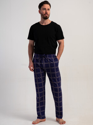 Купить Бавовняні чоловічі домашні штани VIENETTA MAN 5120817305 в Украина