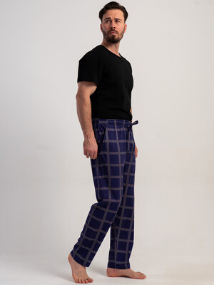 Купить Бавовняні чоловічі домашні штани VIENETTA MAN 5120817305 в Украина в Lingerie.ua - Одяг для дому та відпочинку, Фото 6