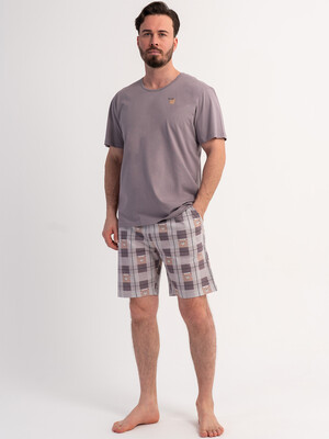 Бавовняний літній костюм (футболка + шорти) VIENETTA MAN 5120547295