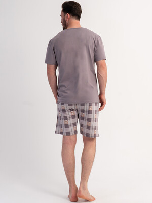 Купить Бавовняний літній костюм (футболка + шорти) VIENETTA MAN 5120547295 в Украина в Lingerie.ua - Одяг для дому та відпочинку, Фото 2