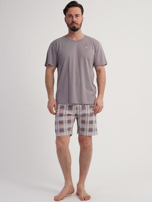 Купить Бавовняний літній костюм (футболка + шорти) VIENETTA MAN 5120547295 в Украина в Lingerie.ua - Одяг для дому та відпочинку, Фото 7