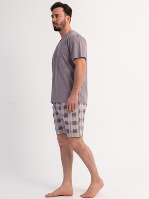 Купить Бавовняний літній костюм (футболка + шорти) VIENETTA MAN 5120547295 в Украина в Lingerie.ua - Одяг для дому та відпочинку, Фото 8