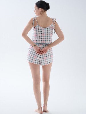 Купить Хлопковая летняя пижама женская (майка + шорты) HAYS 70140 в Украина в Lingerie.ua - Одяг для дому та відпочинку, Фото 6