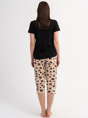 Купить Хлопковый летний костюм (футболка + капри) VIENETTA 6010672200 в Украина в Lingerie.ua - Одяг для дому та відпочинку, Фото 3
