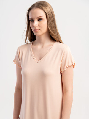 Купить Нічна сорочка з коротким рукавом VIENETTA 6010030000 в Украина в Lingerie.ua - Одяг для дому та відпочинку, Фото 4